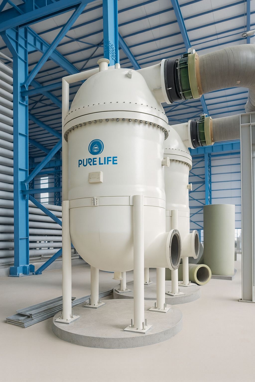 Industrial filter housing