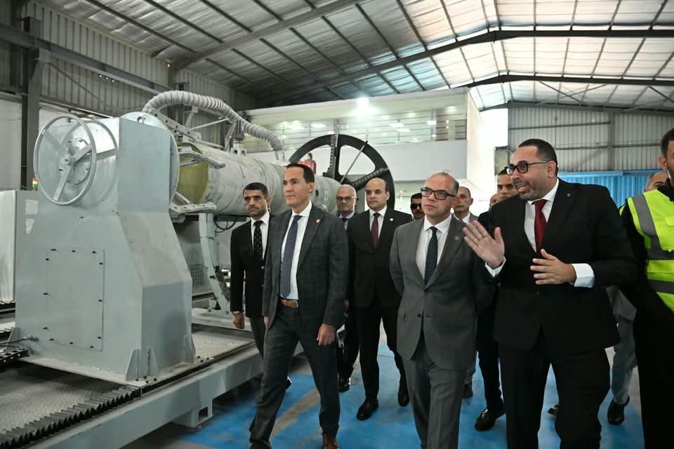 Investment Minister Mohamed Farid Saleh visits PureLife in Damietta