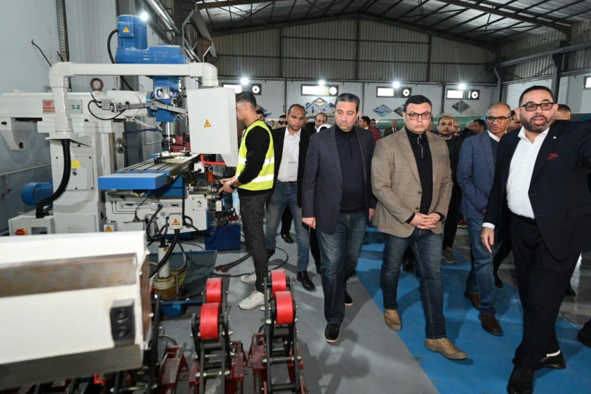 Housing Minister and Damietta Governor tour PureLife to support desalination manufacturing