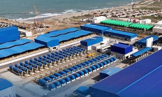 Water treatment installation