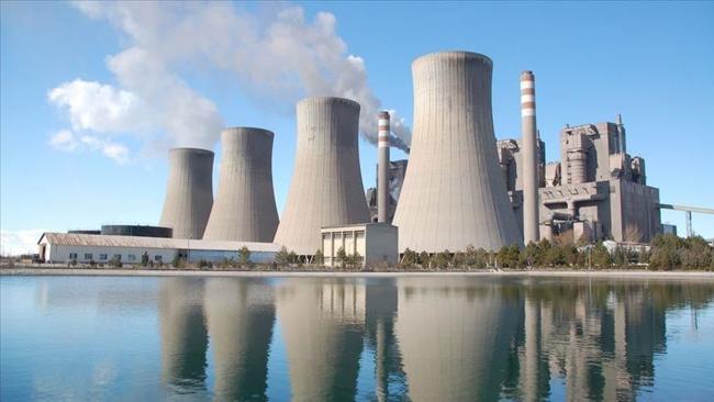 Thermal power plant cooling towers