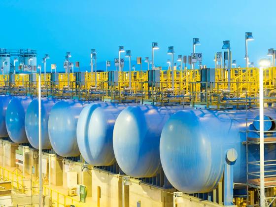 Oil and gas processing facility