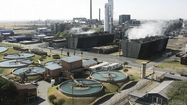 Industrial wastewater treatment basins